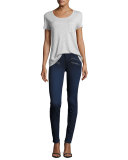 Edgemont Ultra-Skinny High-Rise Jeans, Amalia