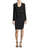 Mandy Tailored Peplum Jacket 