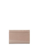 lily avenue kieran patent wallet, porcini/rose taupe