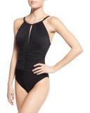 Kat High-Neck One-Piece Swimsuit