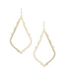 Sophee Earrings, Gold Plate