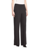 Tems Wide-Leg Pants, Black