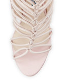 Lacey Crystal Bridal Sandal, Crystal Heavenly