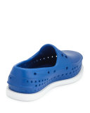 Howard Waterproof Rubber Boat Shoe, Victoria Blue, Youth