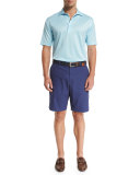 Lightweight Twill Shorts, Navy