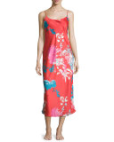 Chianti Floral Gown, Cinnabar