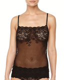 Double Take Allover Lace Camisole, Black