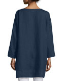 Organic Linen Long Tunic