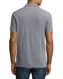 Birdseye Short-Sleeve Pique Polo Shirt