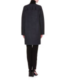 Mid-Rise Skinny Pants, Black