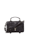 PS1 Tiny Crossbody Satchel Bag, Black