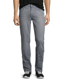 Brixton Cool Off Washed Denim Jeans, Gray