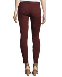 Verdugo Skinny Ankle Jeans, Deep Syrah