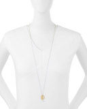 Cherie Gold Vermeil Long Charm Necklace