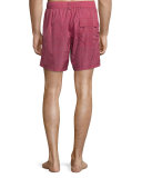 Gancini-Print Swim Trunks