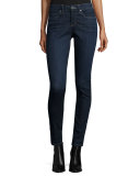 Organic Soft Stretch Skinny Jeans, Deep Indigo 