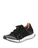 Ultra Boost Striped Knit Sneaker, Silver/Blue/Plaster