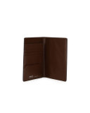 Lalknis Textured Leather Passport Holder, Blue