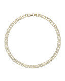 18k Gold Honolulu Necklace, 16"L