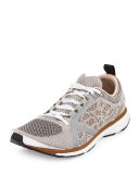 Adizero Adios Knit Sneaker, Silver/Gray