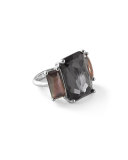 Rock Candy® Three-Stone Black Tie Cocktail Ring