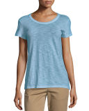 Short-Sleeve Slub Tee