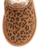 Toddler Bailey Leopard-Print Boot, Chestnut