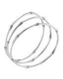 Bamboo Bangles, Set of Three