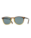 Finley Esq. 51 Acetate Sunglasses, Brown Tortoise