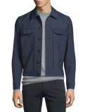 Sammy Hartwick Utility Jacket, Navy