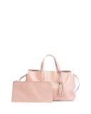Amber Medium Leather Tote Bag