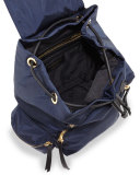 Nylon Backpack, Ink Blue