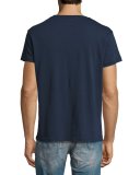 For the Team Graphic T-Shirt, Navy