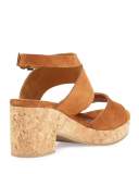 Match Low-Heel Cork Sandal