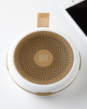 White/Gold Go-Go Wireless Speaker