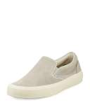 Cambridge Suede Slip-On Sneaker, Light Gray