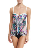 Fuji Flyaway Printed Bandini Swim Top