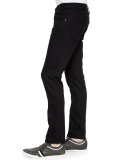 Mick Solid Denim Jeans, Black