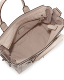 Swagger 27 Leather Satchel Bag, Birch
