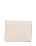 Calf Leather Card Case, Beige