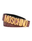 Python Logo Belt, Pink