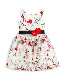 Cherry Blossom Dress, Ivory, Size 2-6