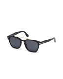 Holt Square Acetate Sunglasses, Black
