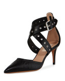 Love Latch d'Orsay 70mm Pump, Black (Nero)