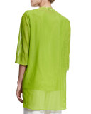 Mod Mesh Draped Jacket