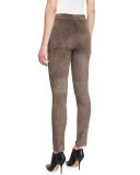 Roxanna Skinny Suede Pants