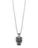 Classic Chain Macan Lava Pendant Necklace