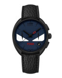 40mm Men's Monster Eyes Chronograph Watch, Blue