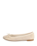 Cendrillon Metallic Suede Ballet Flat, Esprit
