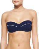 Riviera Underwire Contrast Swim Top